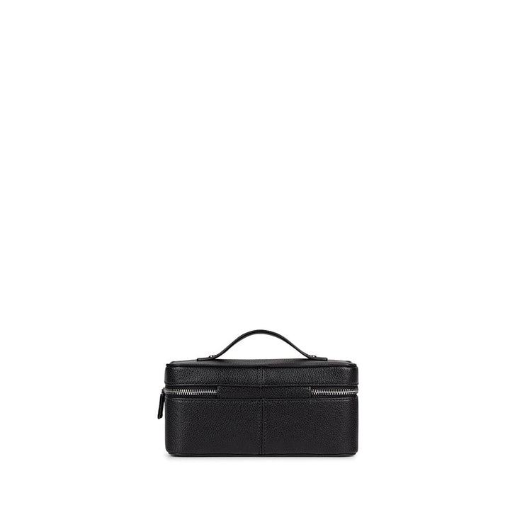 trousse cuir vegan noir Lambert Shelly Mlle et Coco