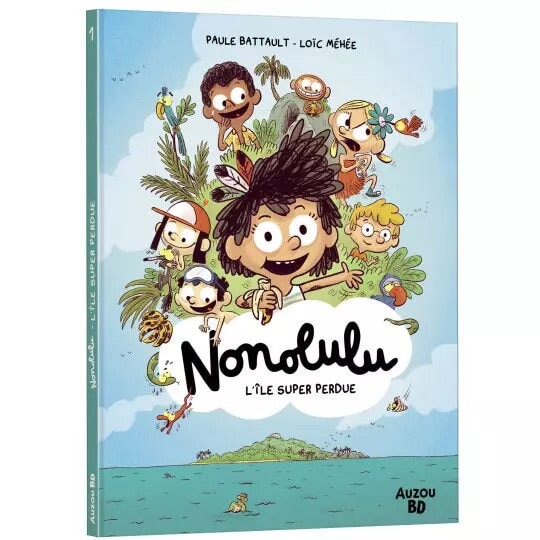 Auzou BD, Nonolulu, l'île super perdu. Livre BD