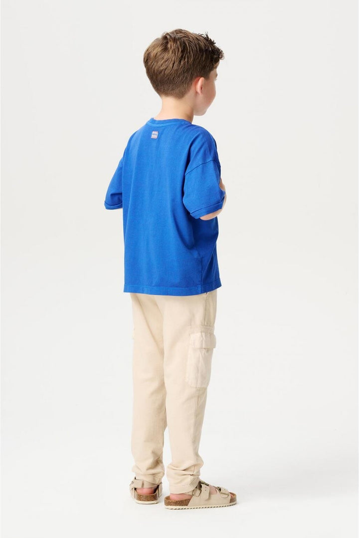 t-shirt manches courtes bleu Noppies Leonville Mlle et Coco