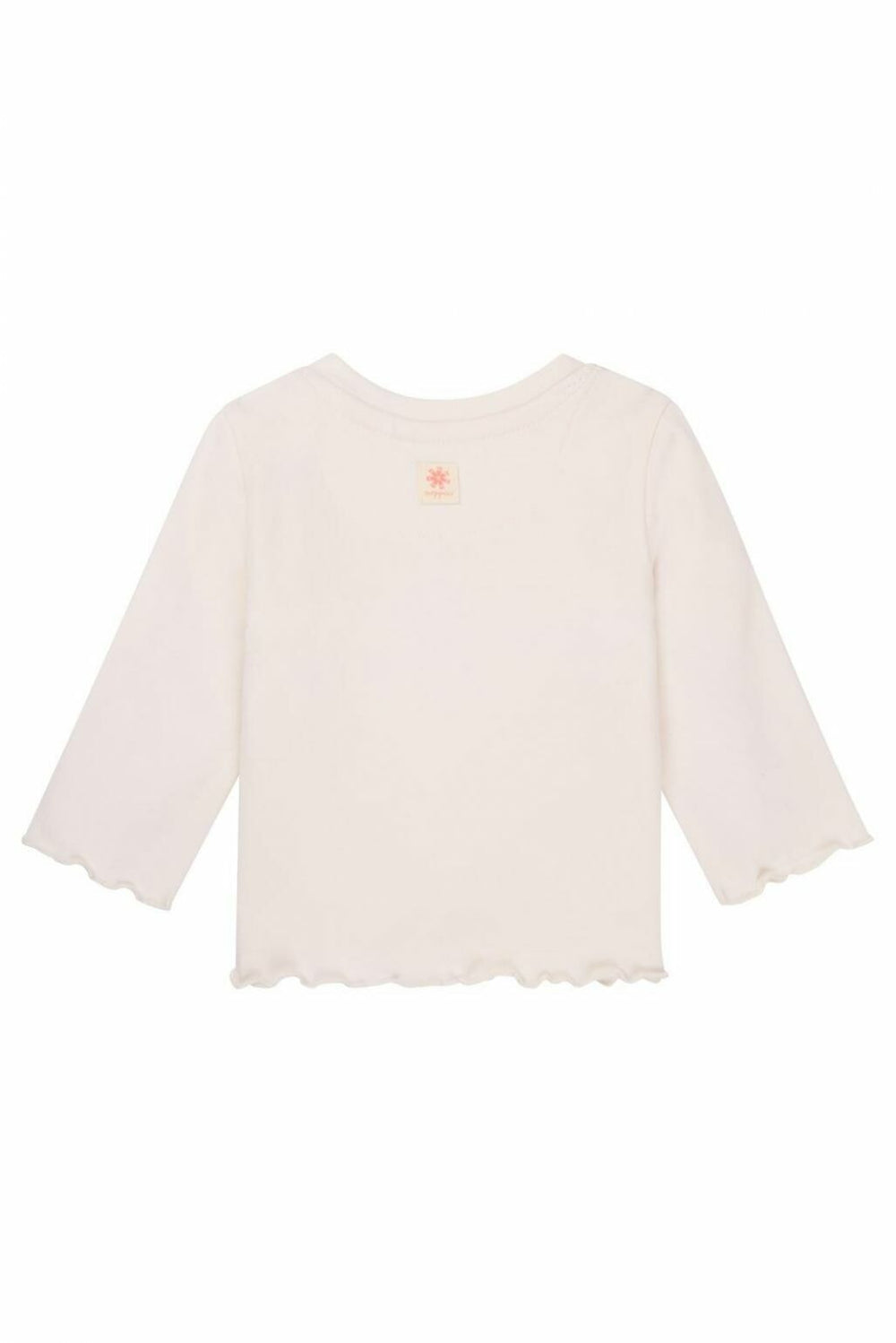 chandail manches longues blanc coeur en fleur Noppies Marlow