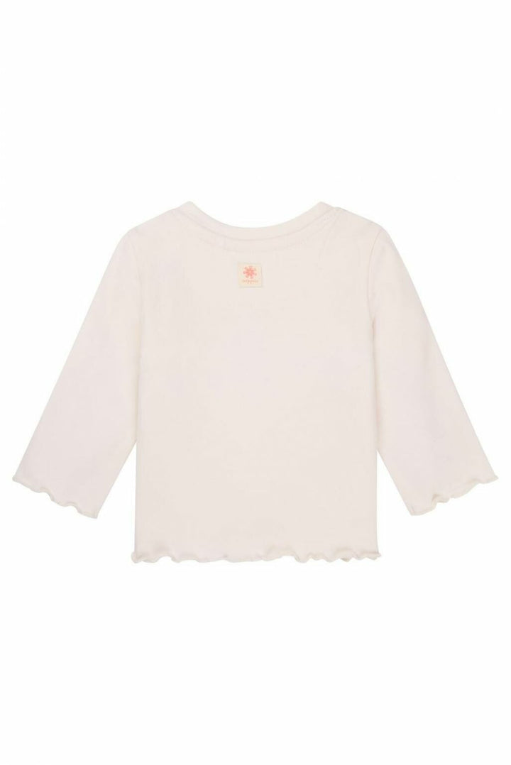 chandail manches longues blanc coeur en fleur Noppies Marlow