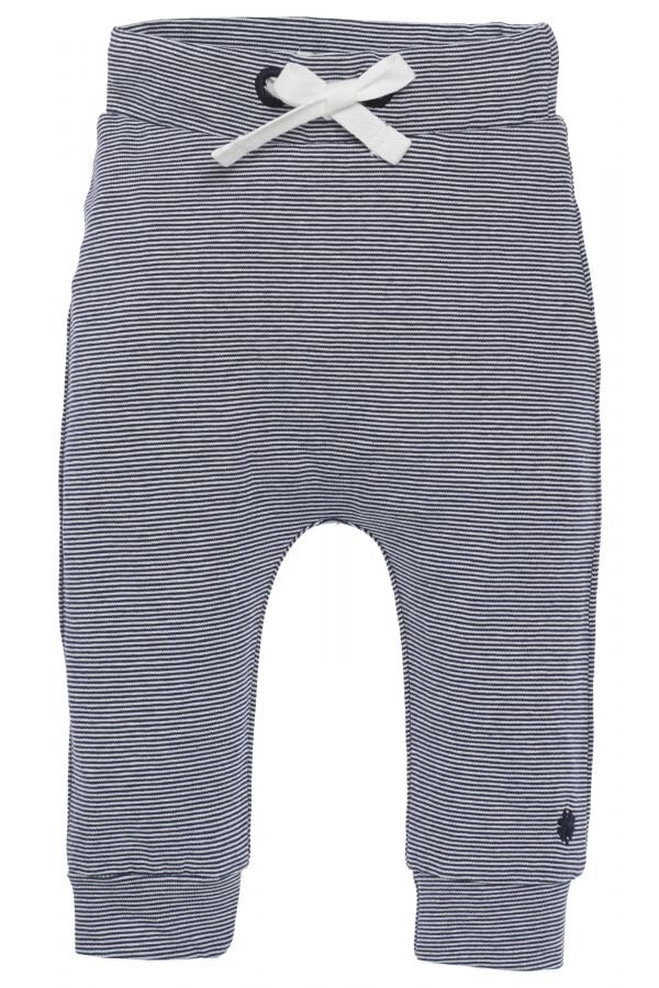 pantalon legging rayé marine blanc Noppies Mlle et Coco