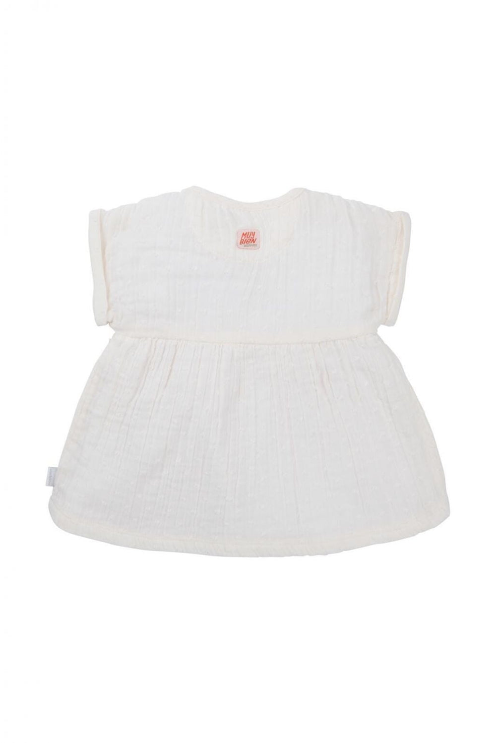 robe blanche manches courtes Merrill Noppies Mlle et Coco