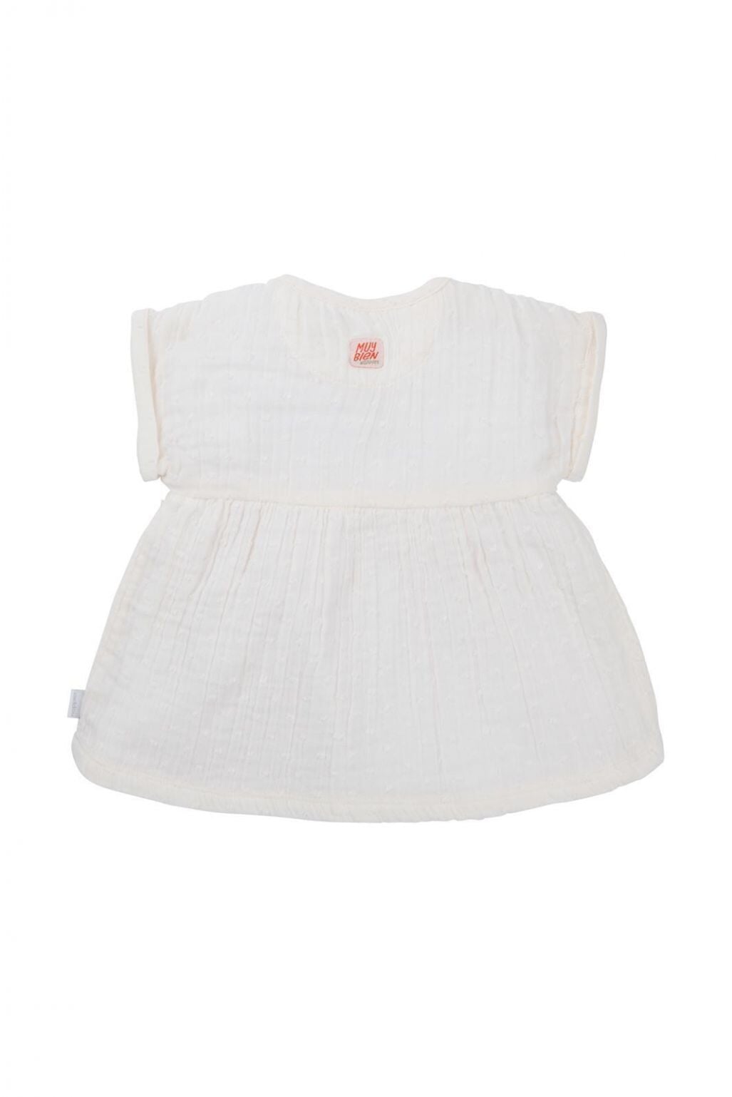 robe blanche manches courtes Merrill Noppies Mlle et Coco