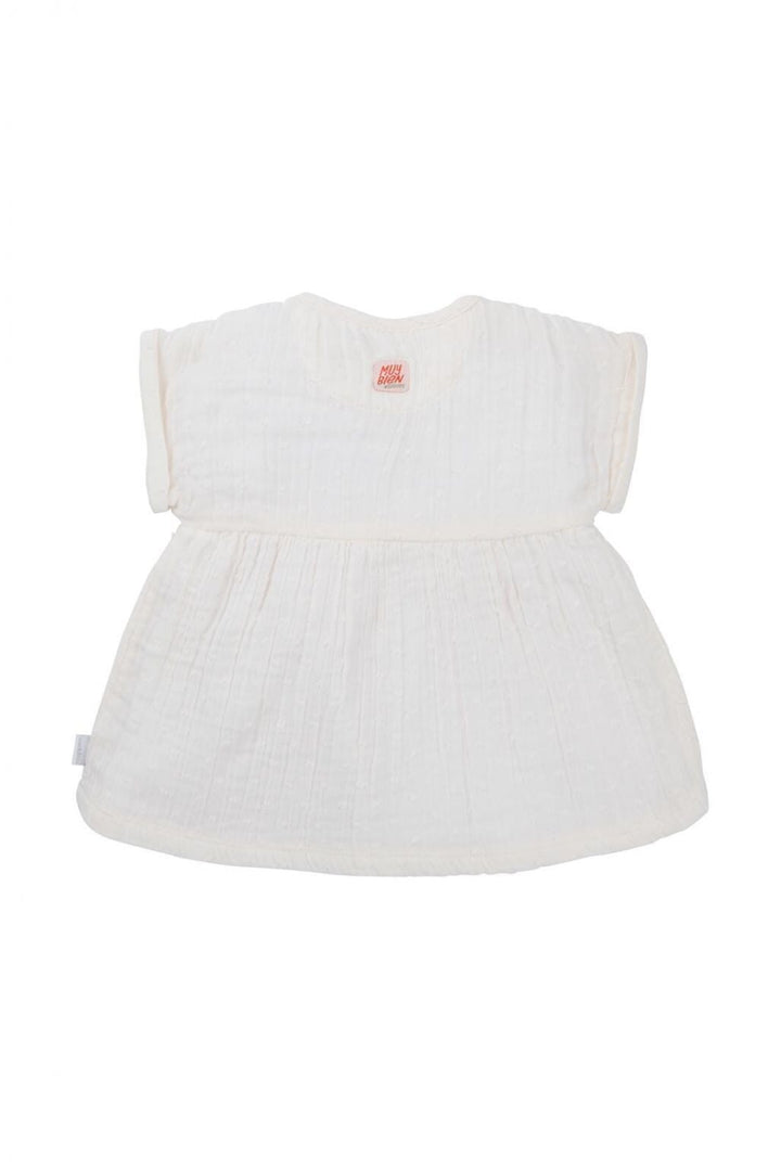 robe blanche manches courtes Merrill Noppies Mlle et Coco