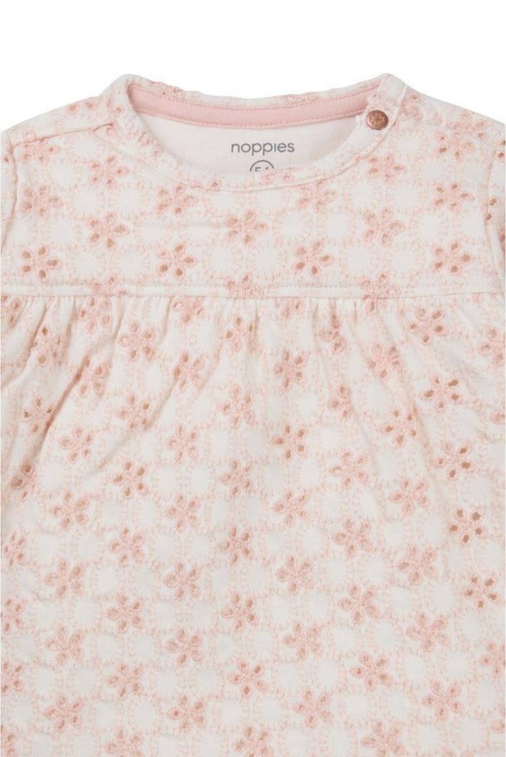 robe miles rose blanc dentelle Noppies Mlle et Coco