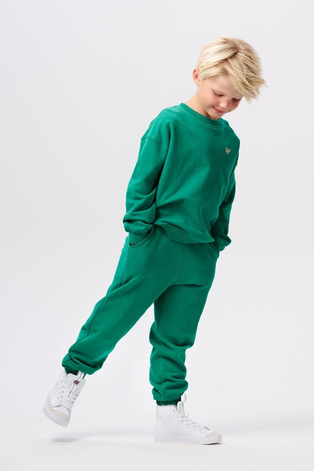 chandail pull vert Noppies enfant Mlle et Coco