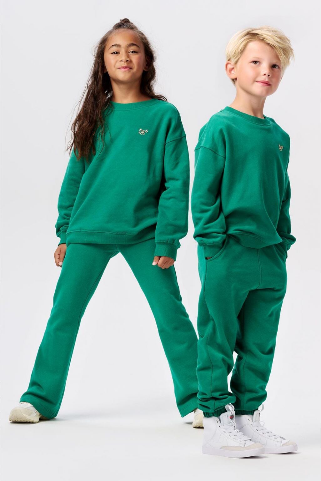 chandail pull vert Noppies enfant Mlle et Coco