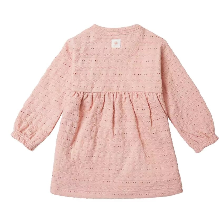 robe manches longues vieux Rose Carmela Noppies Mlle et Coco