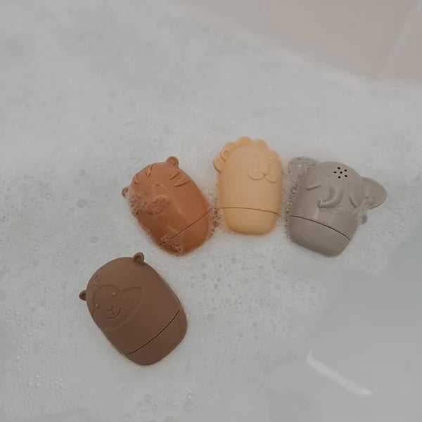 Jouet de bain animaux de safari Noüka Mlle et Coco