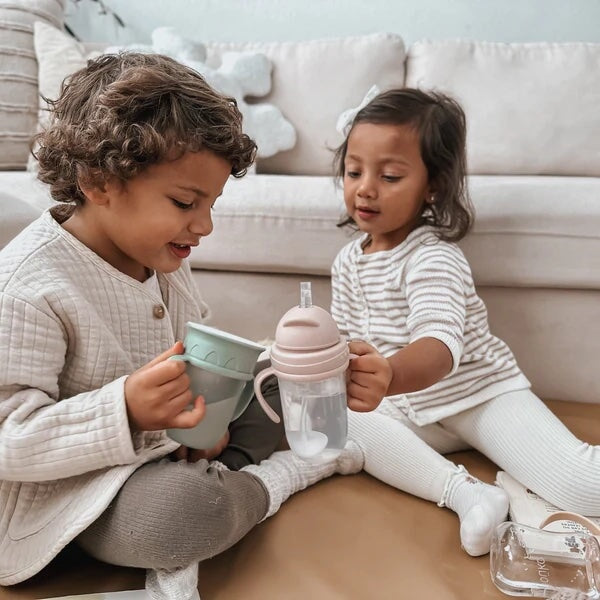 gobelet tasse blush paille accessoire enfant tout-petit Nouka