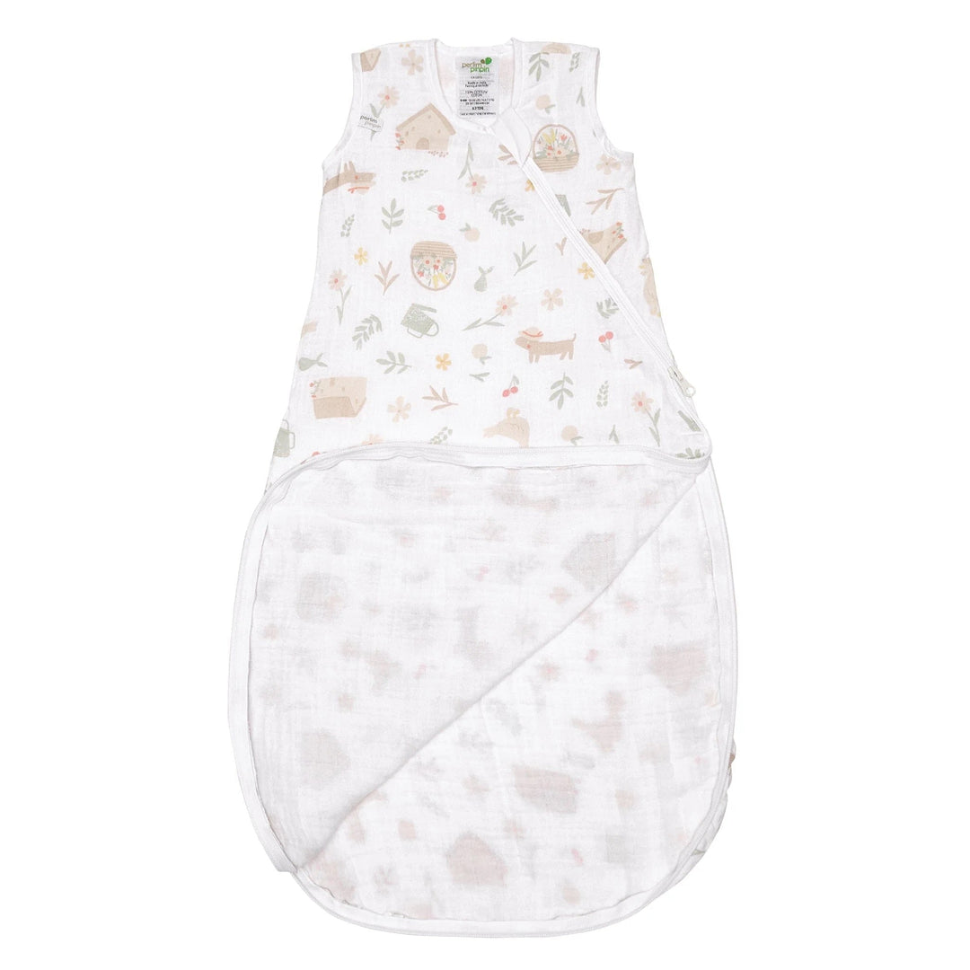 Sac de nuit coton mousseline 0.7 tog picnic Perlim Pinpin Mlle et Coco