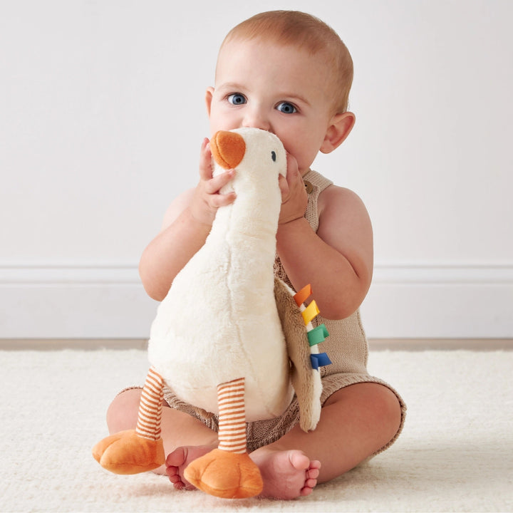 peluche sensoriel oie Itzy Ritzy Mlle et Coco