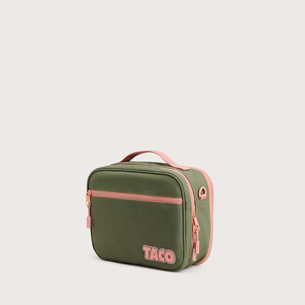 Sac à lunch Liam 5L Olive Taco Mlle et Coco