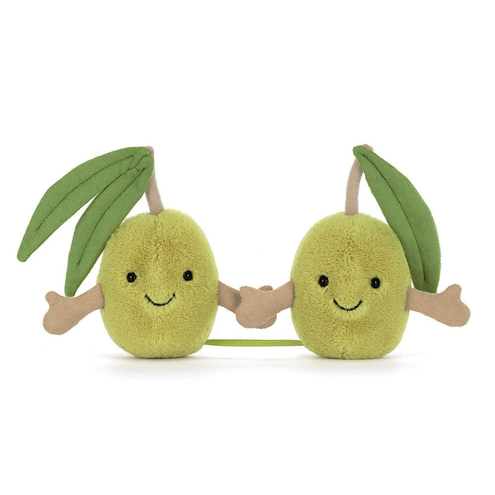 Peluche paire d'olives Jellycat Mlle et Coco