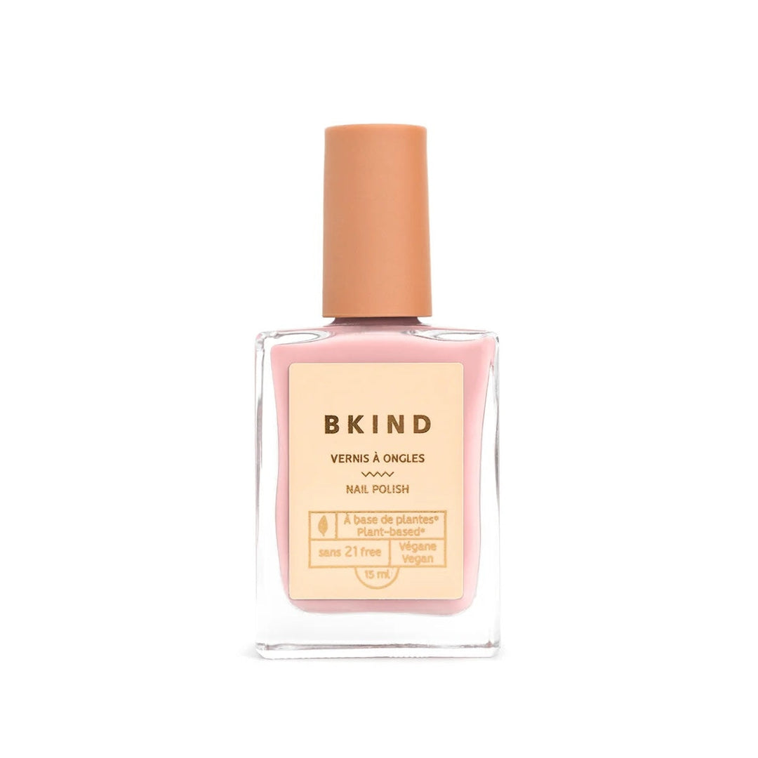 vernis ongles bloush rose Bkind Mlle et Coco