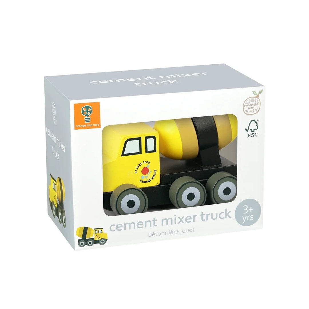 Jouet camion mixeur de béton Orange Tree Toys Mlle et Coco