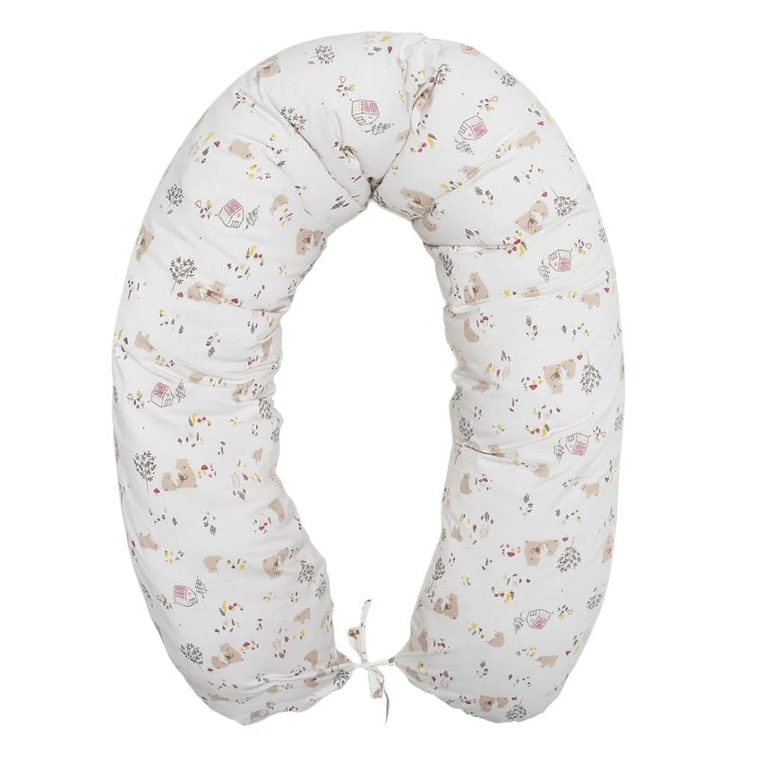 Oreiller de grossesse ours Perlimpinpin Mlle et Coco