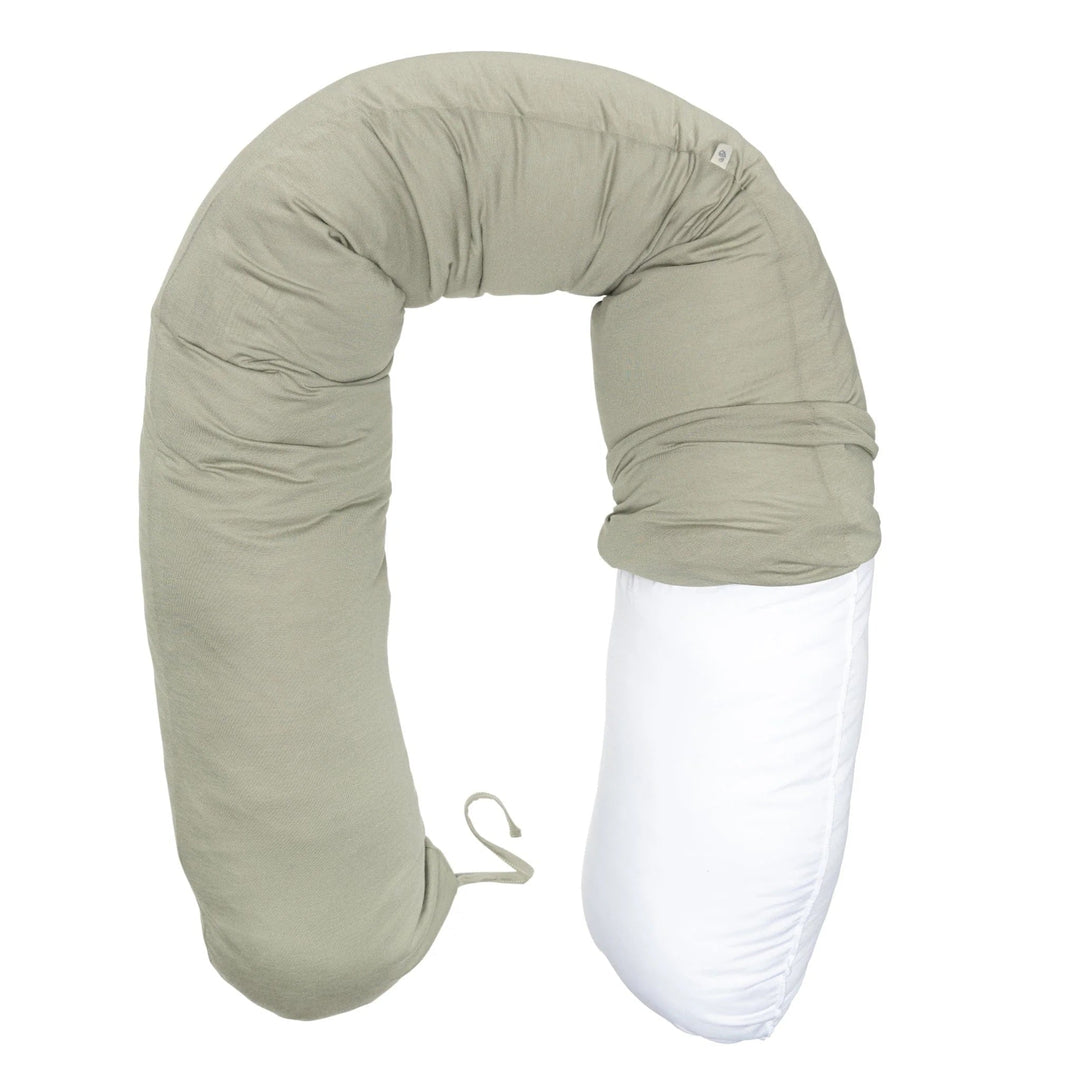 Oreiller de grossesse vert mousse Perlimpinpin Mlle et Coco