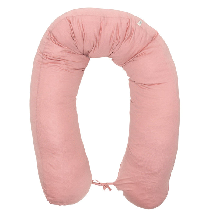 Oreiller de grossesse rose lotus Perlimpinpin Mlle et Coco