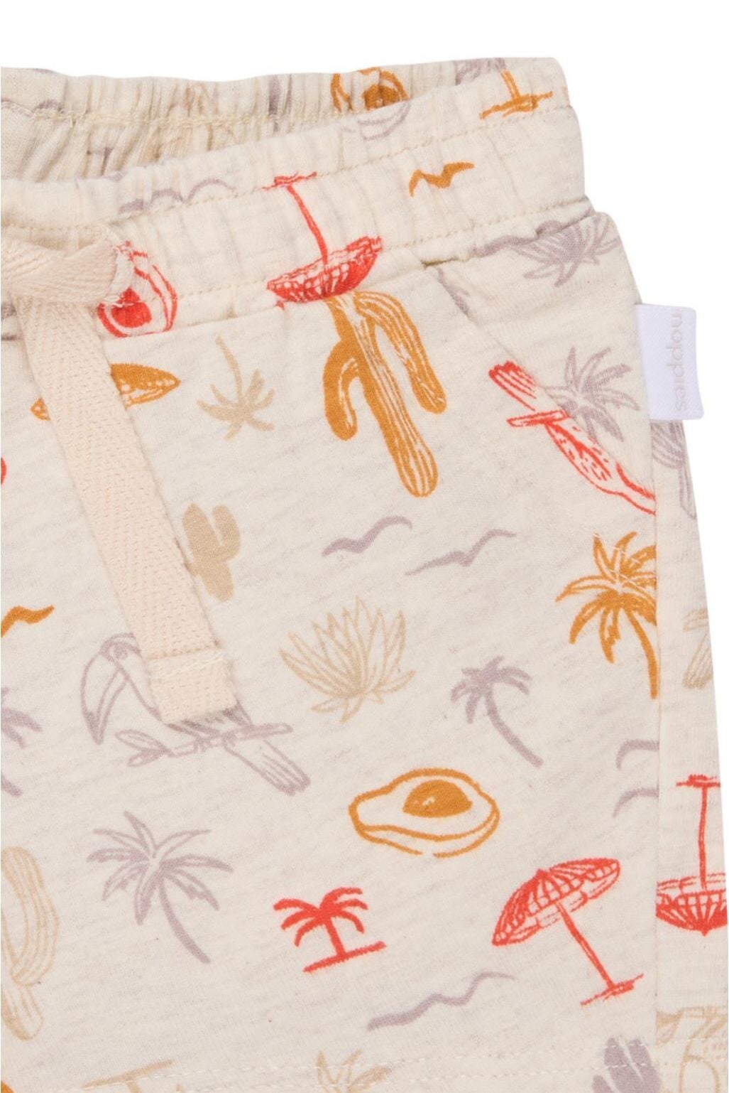 Short Otilio motif tropical Noppies Mlle et Coco