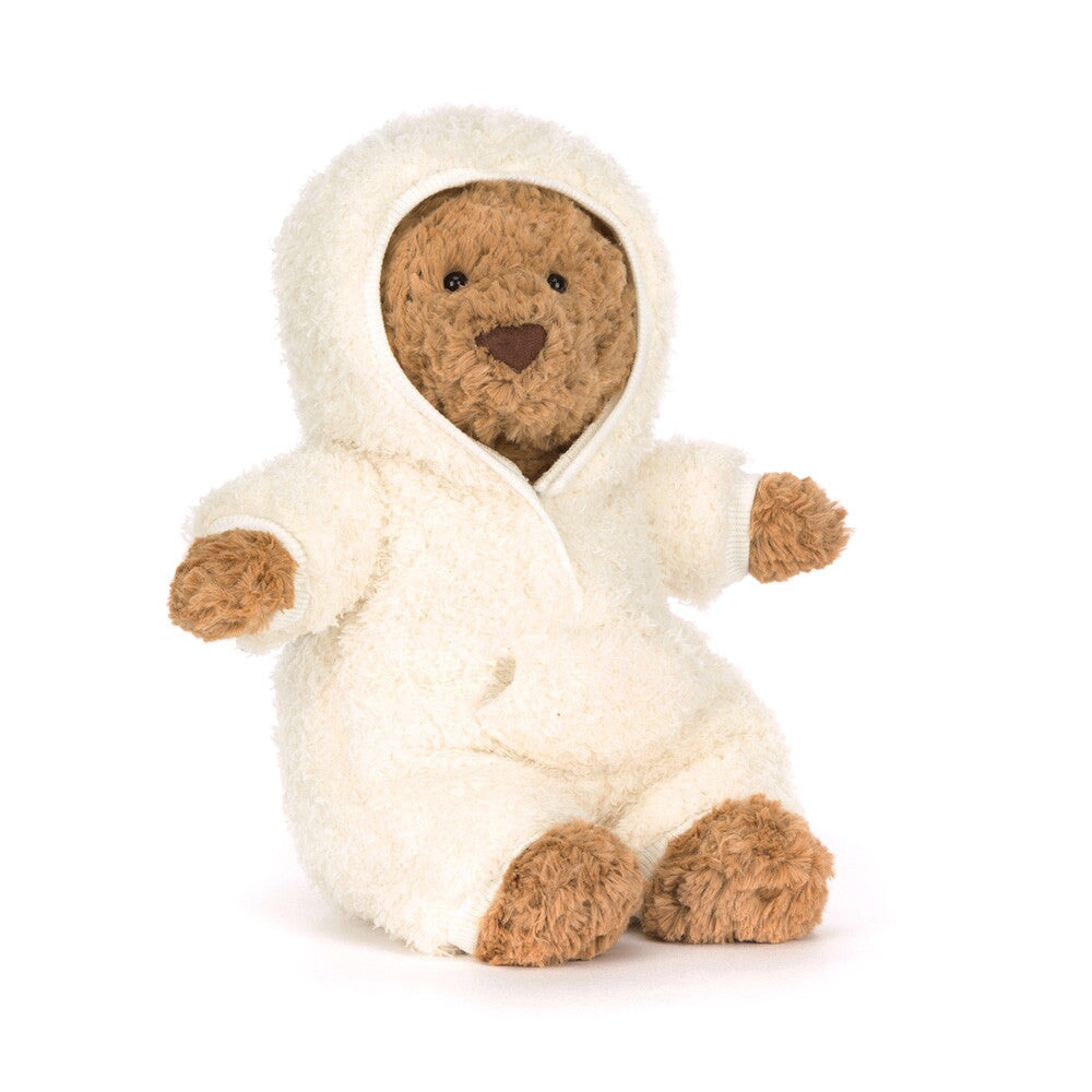Peluche ours Bartholemew tenue intégrale Jellycat Mlle et Coco