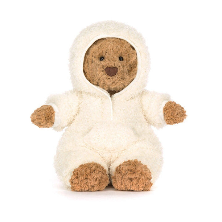 Peluche ours Bartholemew tenue intégrale Jellycat Mlle et Coco