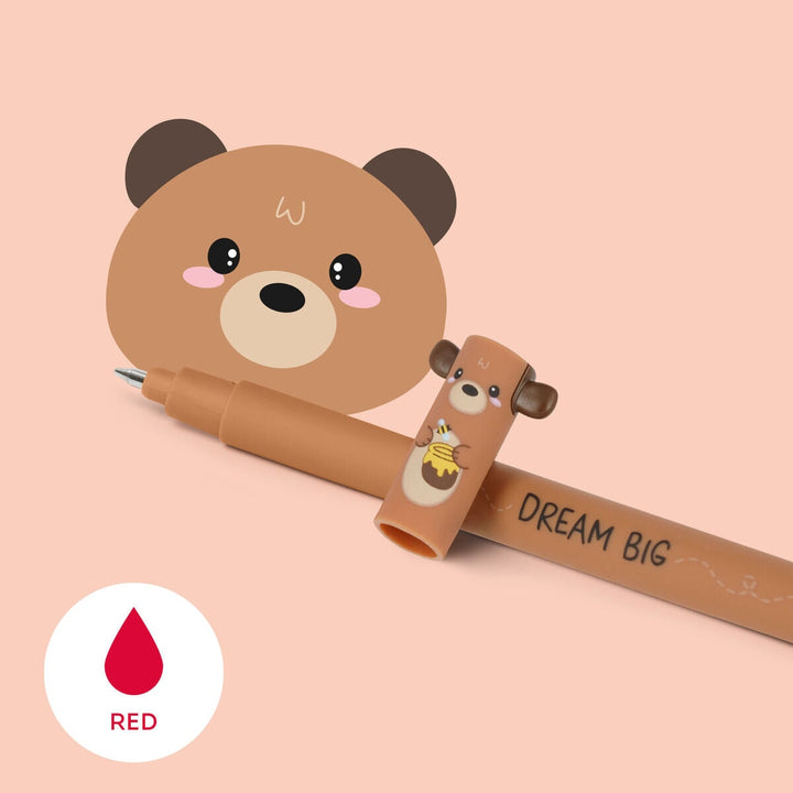 stylo effaçable Legami milano accessoire crayon animaux dino cochon espace