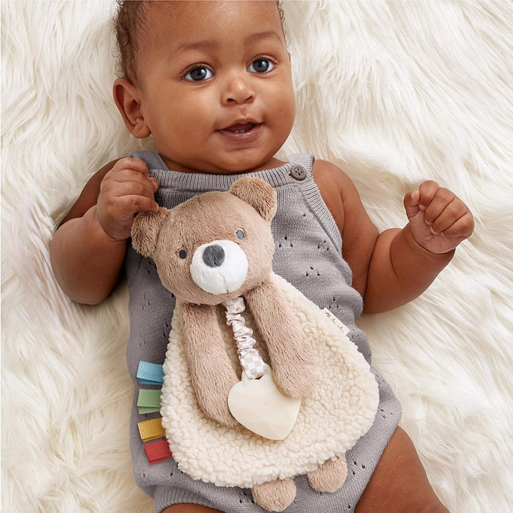 ourson peluche itzy ritzy lovey jouet enfant Mlle et Coco