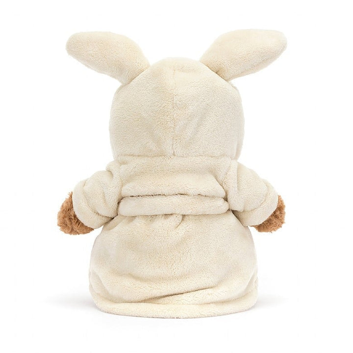 ourson Bartholomew robe de chambre Peluche Jellycat toutou