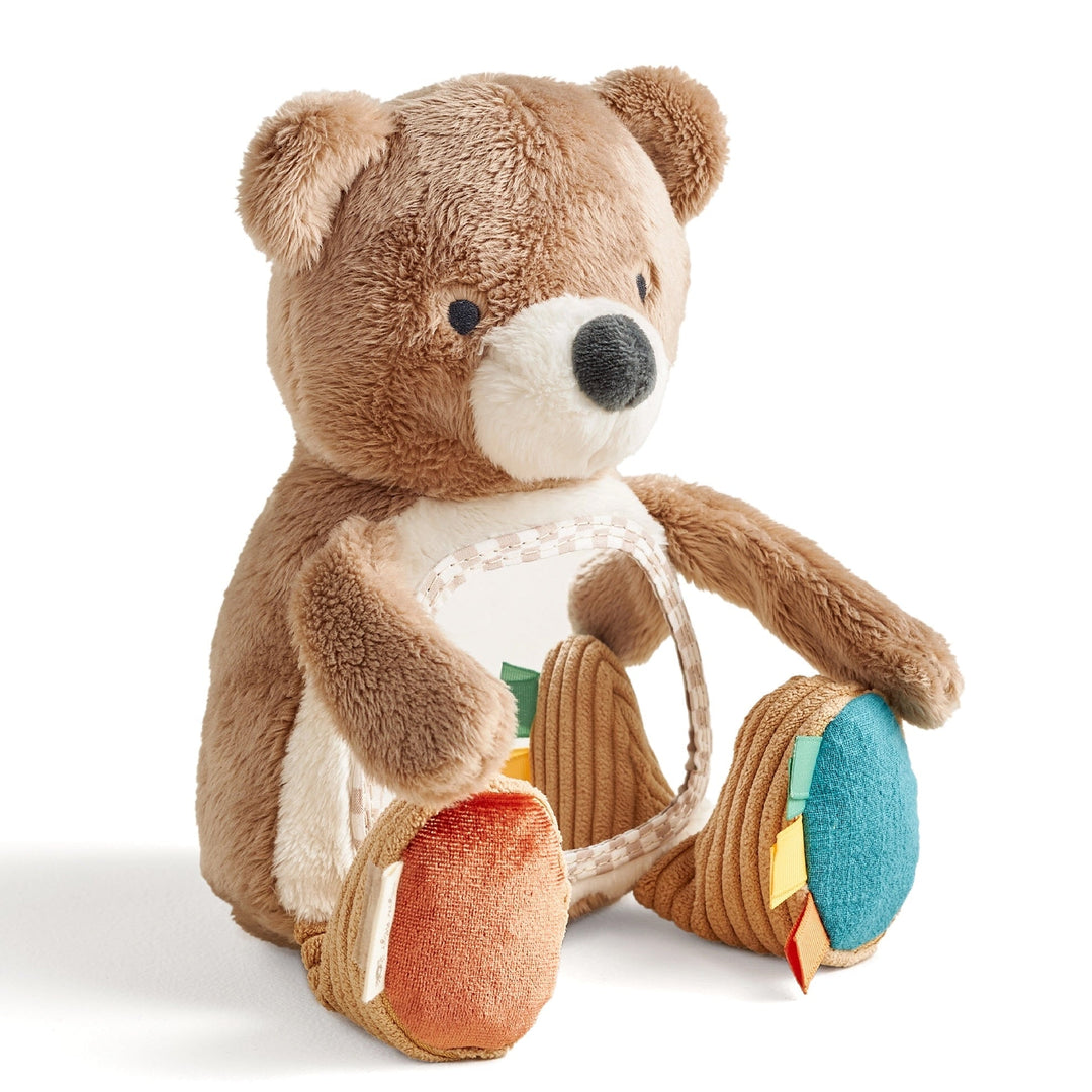 Itzy Ritzy peluche ourson miroir voiture Mlle et Coco