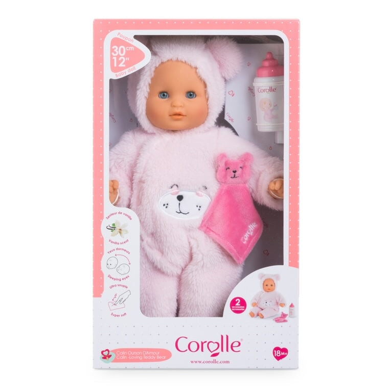 Poupée Corolle ourson D'Amour Mlle et Coco jouet enfant