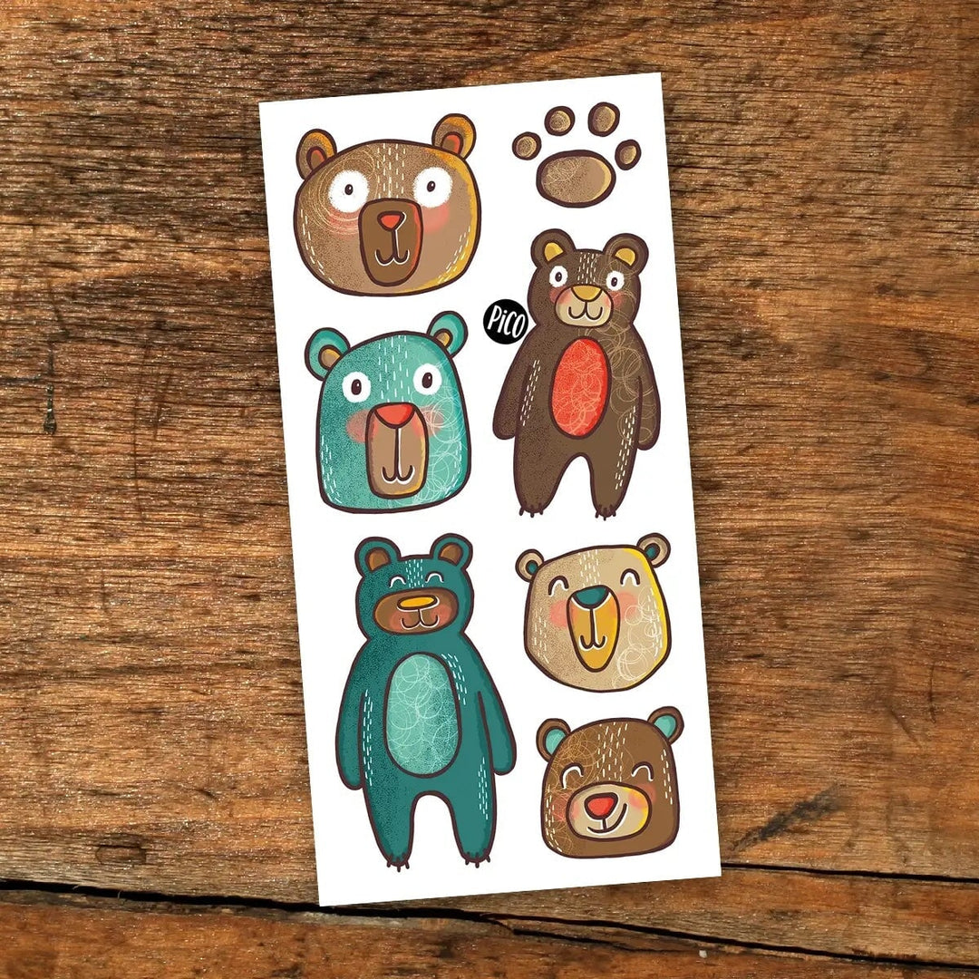 pico tatouage ourson souriant compagnie québécoise activité enfant