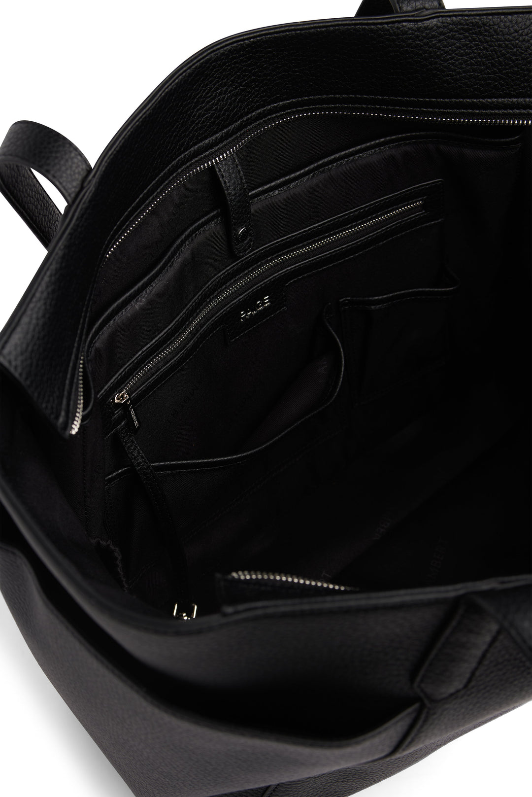 sac Lambert cuir vegan Paige noir Mlle et Coco