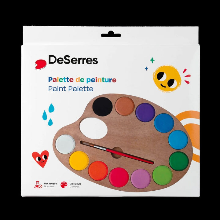 Bricolage Palette de peinture pour enfants DeSerres Mlle et Coco