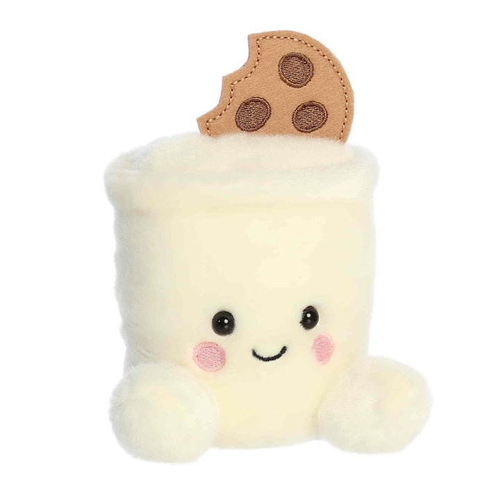 Peluche Duncan verre de lait et biscuit
Palm pals