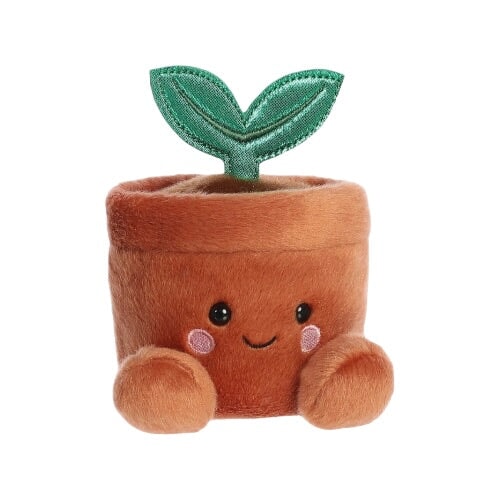 peluche pot de terre feuillage jouet Palm pals enfant