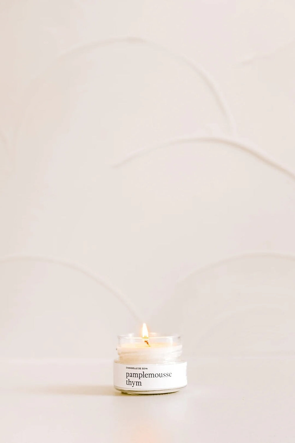 Marée chandelle soya pamplemousse Thym Mlle et Coco