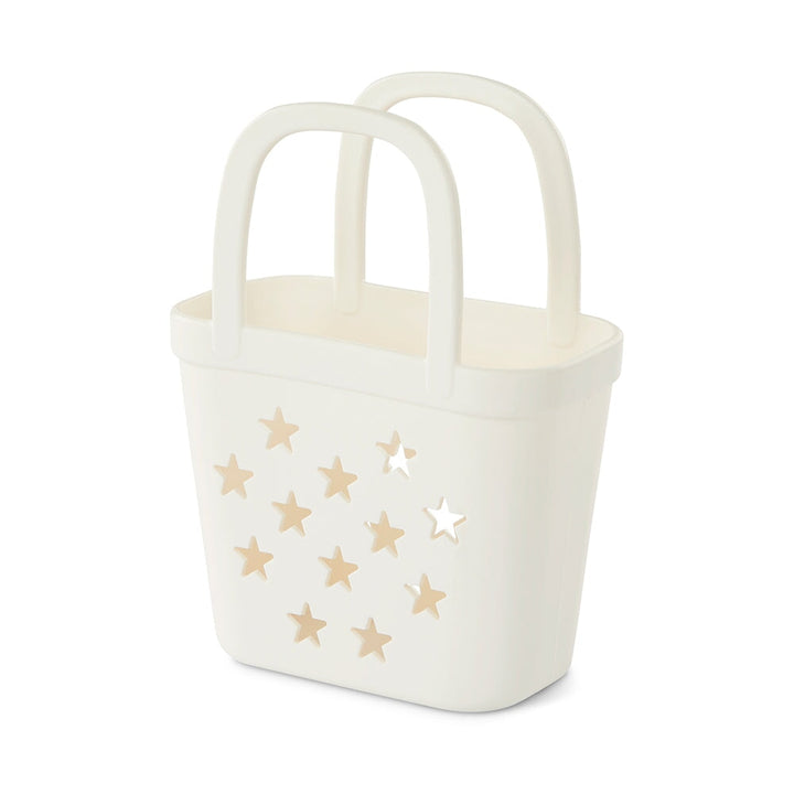 poupées de bain dans un panier LullaBaby Mlle et Coco
