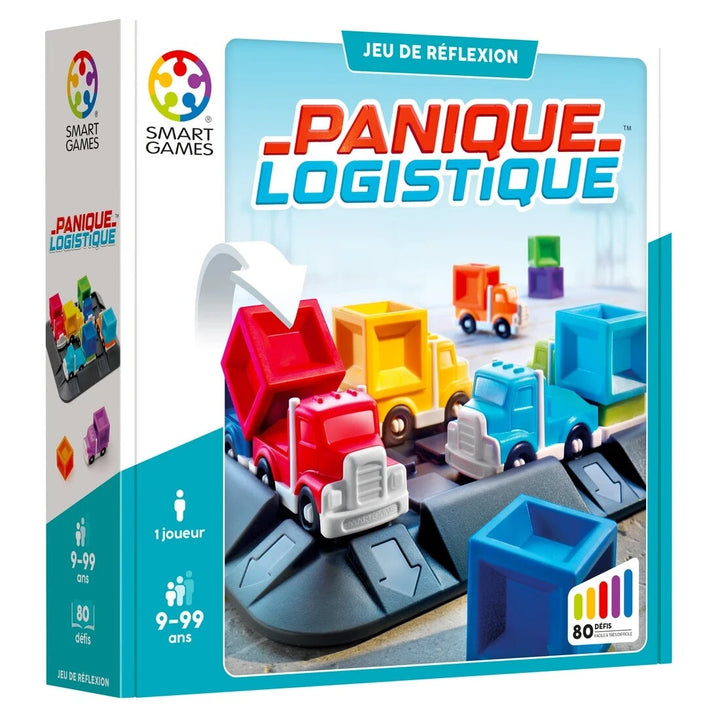 Jeu de réflexion Panique logistique smart Games Mlle et Coco
