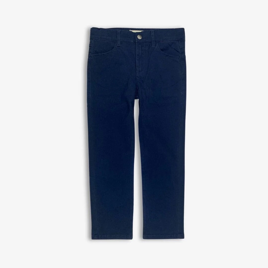 Pantalon chino de couleur bleu (galaxy) d&