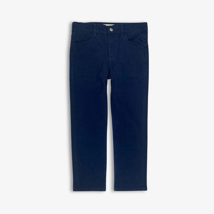 Pantalon chino de couleur bleu (galaxy) d&