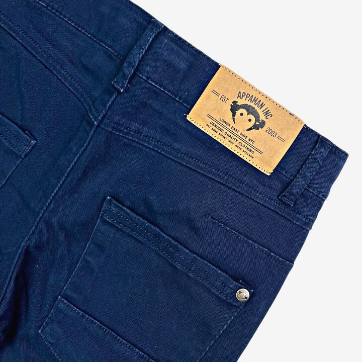 Pantalon chino de couleur bleu (galaxy) d&