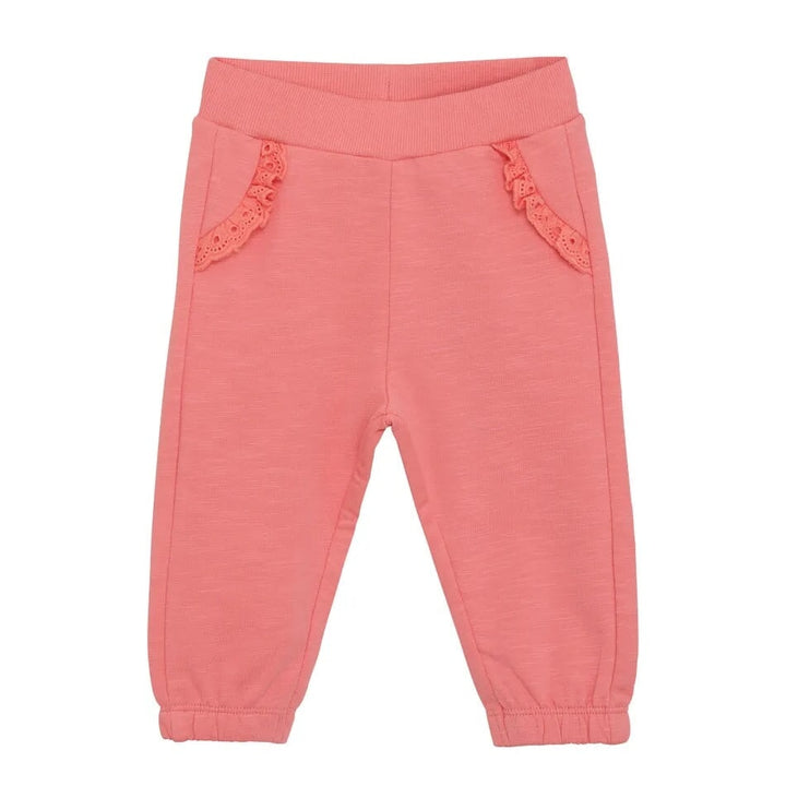 pantalon taille élastique corail Minymo Mlle et Coco
