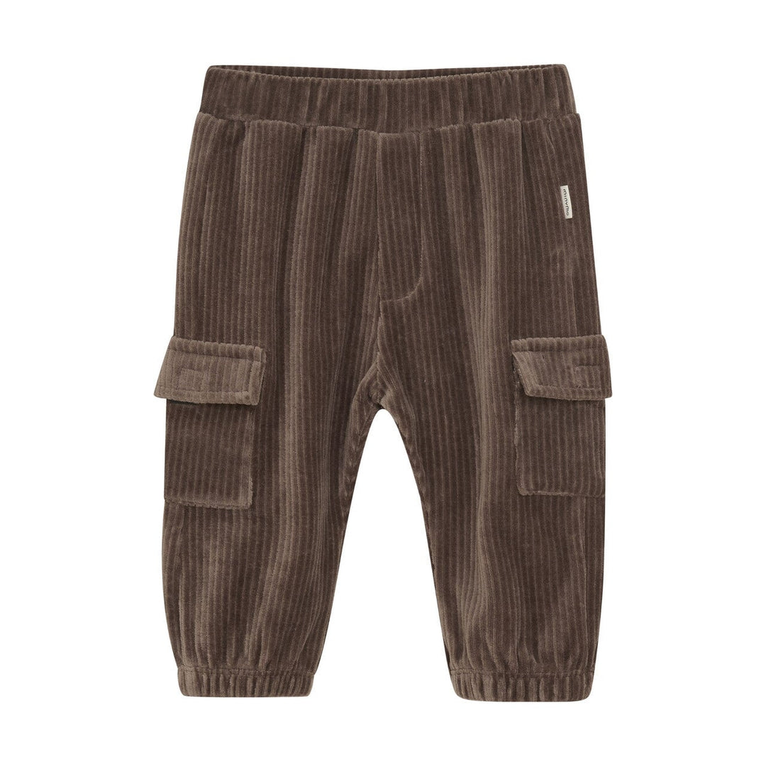 Pantalon corduroy brun taupe Minymo Mlle et Coco