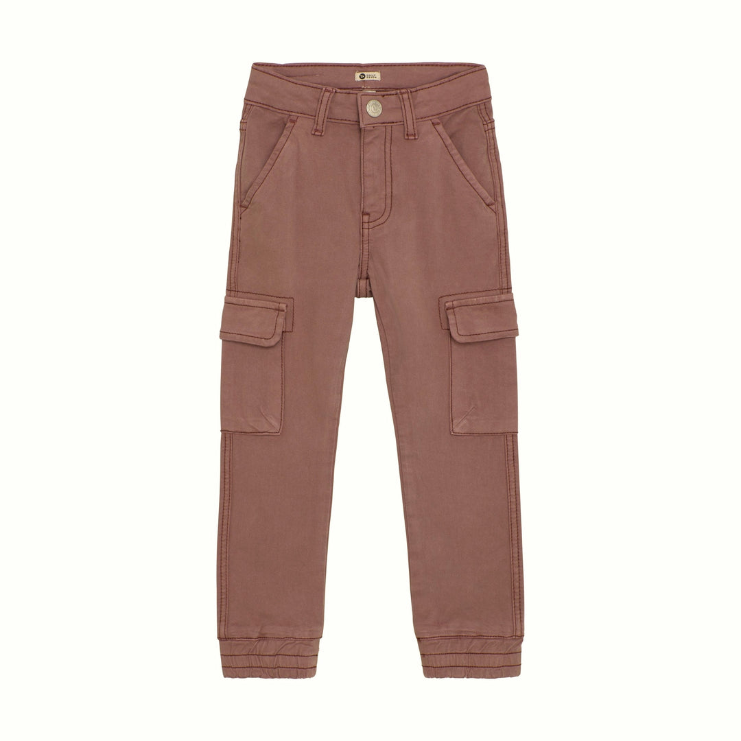 Pantalon cargo coton Terracotta rosé Daily Seven Mlle et Coco