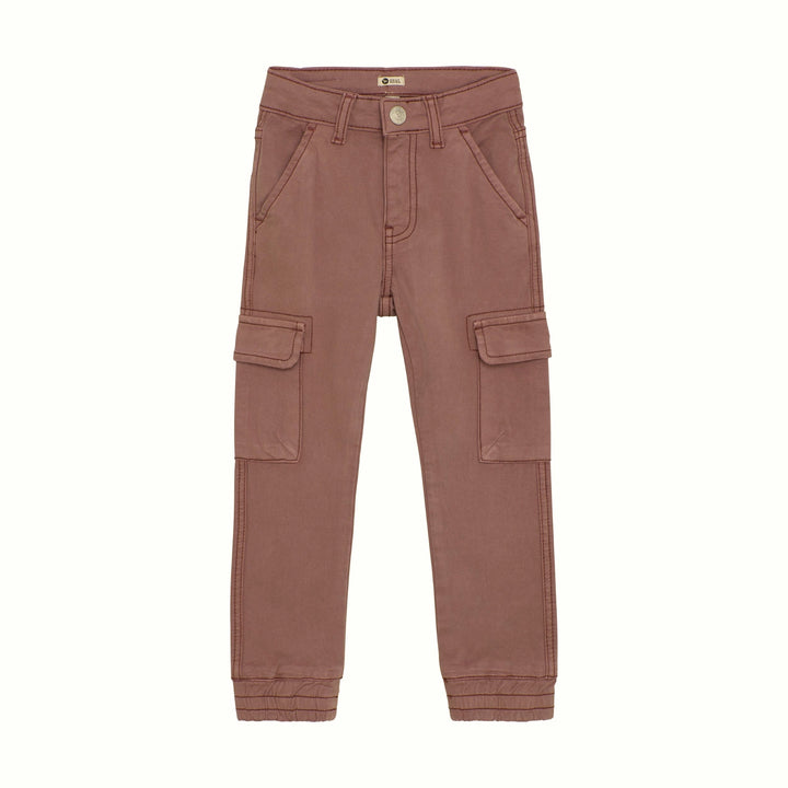 Pantalon cargo coton Terracotta rosé Daily Seven Mlle et Coco