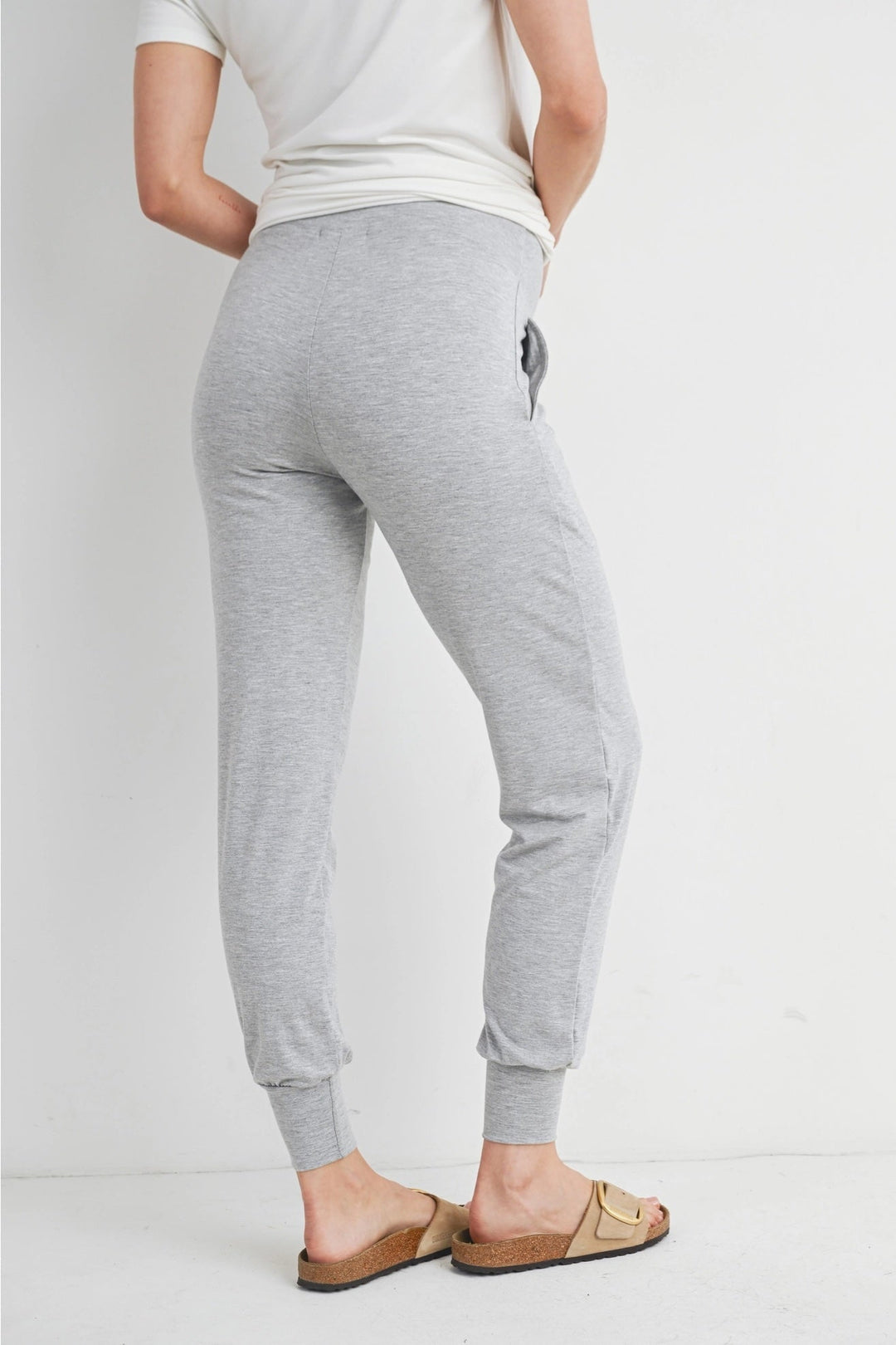 pantalon jogging maternité gris Hello Miz Mlle et Coco
