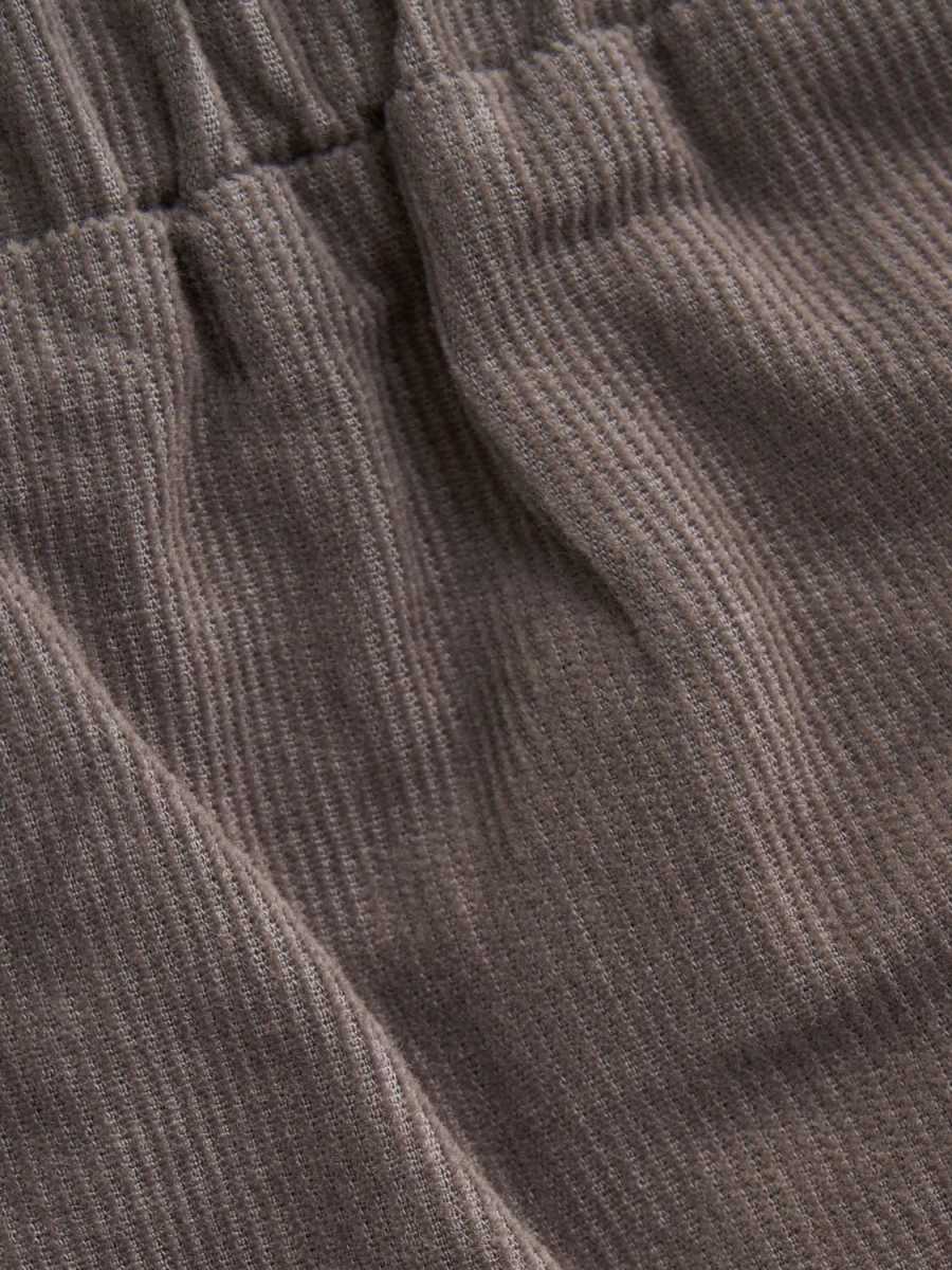 Pantalon garcon corduroy taupe Huttelihut Mlle et Coco