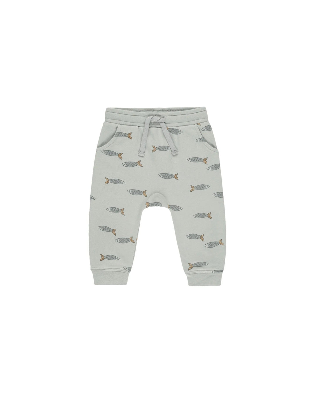 Pantalon jogging gris/vert et sardine Rylee + Cru Mlle et Coco
